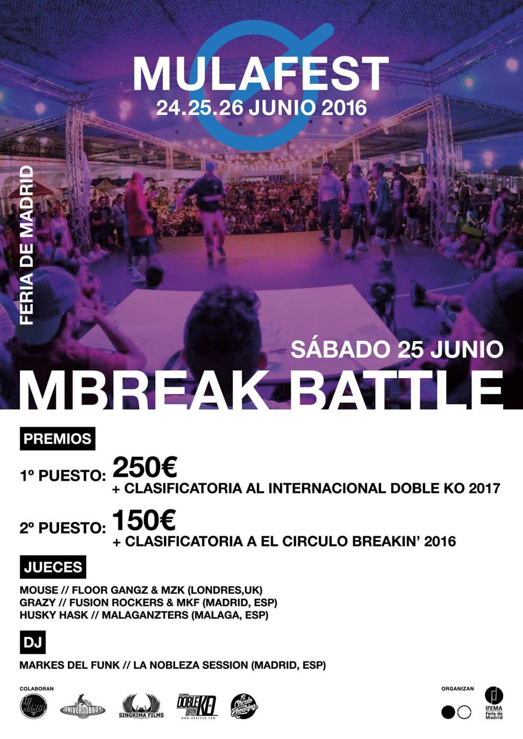 Info+Entrevista/Mulafest MBREAK Battle Vol3/ 25junio.&nbsp;Madrid