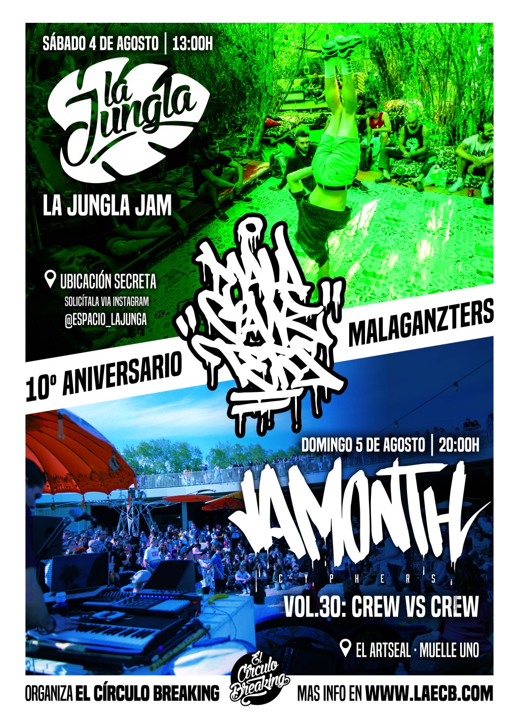 MLGZ 10ºANI 4&5 Agosto LAJUNGLAJAM&JAMONTH#030