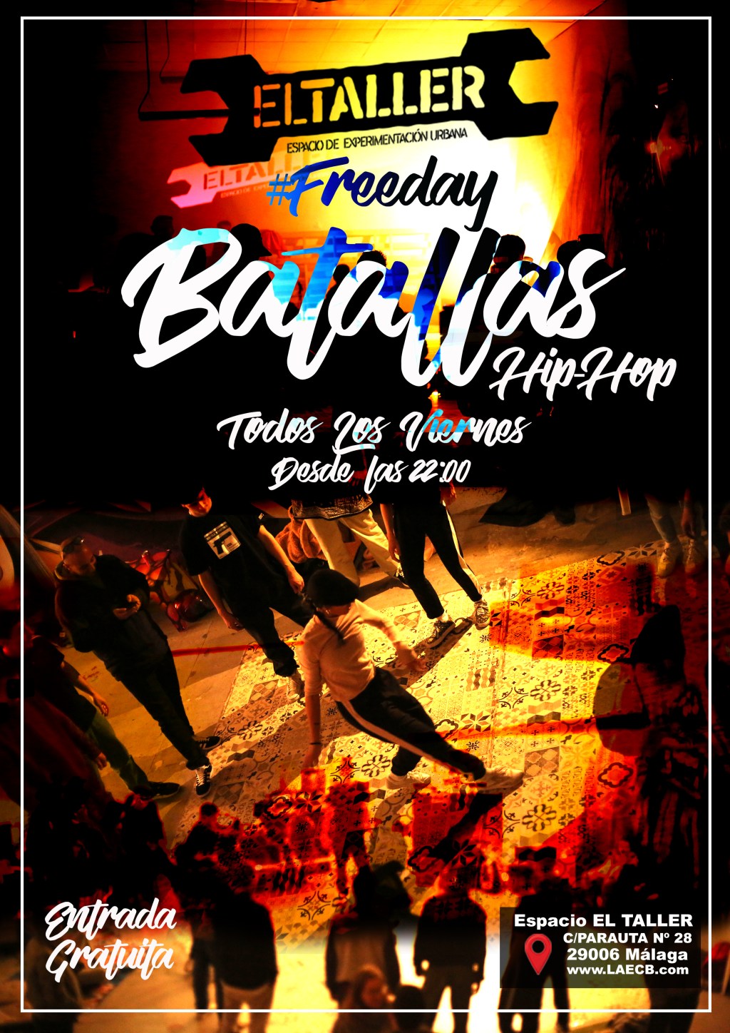 #FREEDAY BATALLAS Hip Hop Todos Los Viernes en EL&nbsp;TALLER