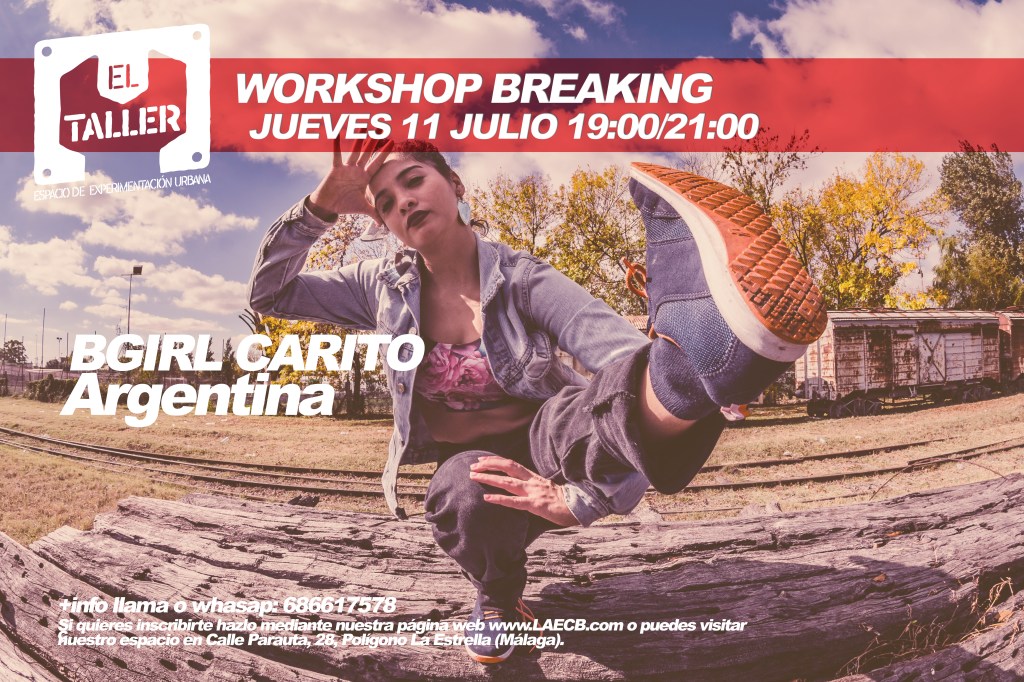 WORKSHOP BGIRL CARITO desde ARGENTINA  Jueves 11&nbsp;Julio