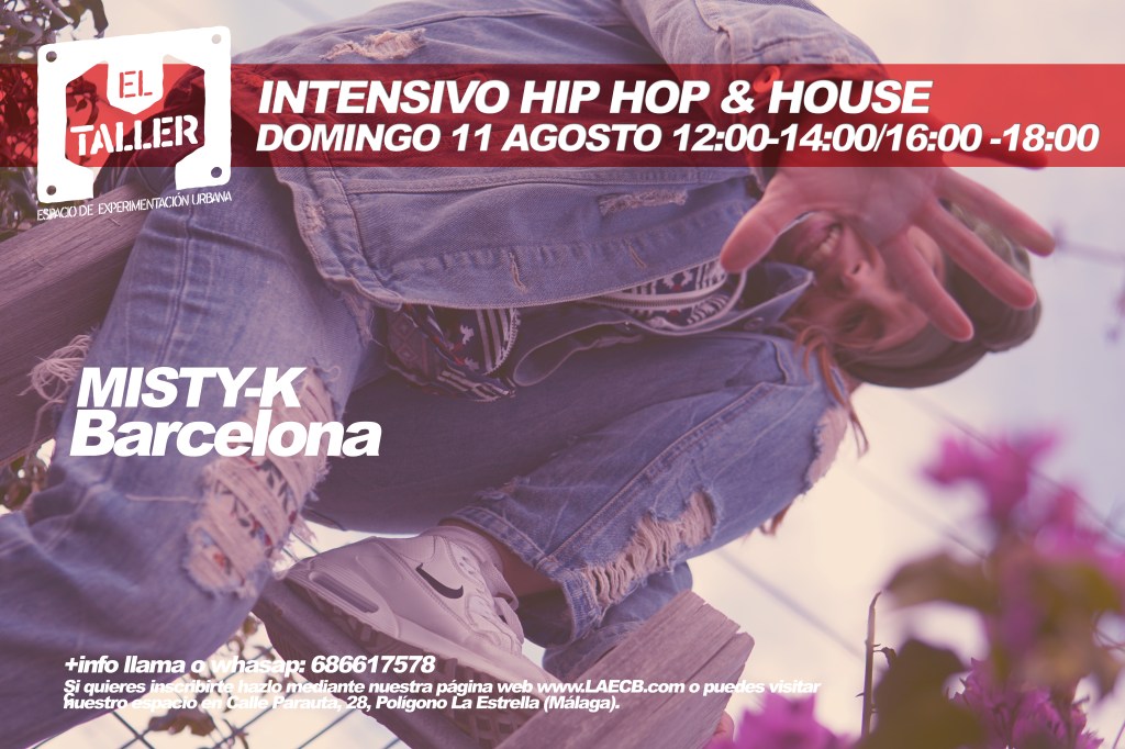 INTENSIVO CON MISTY-K HipHop&House Domingo 11&nbsp;Agosto