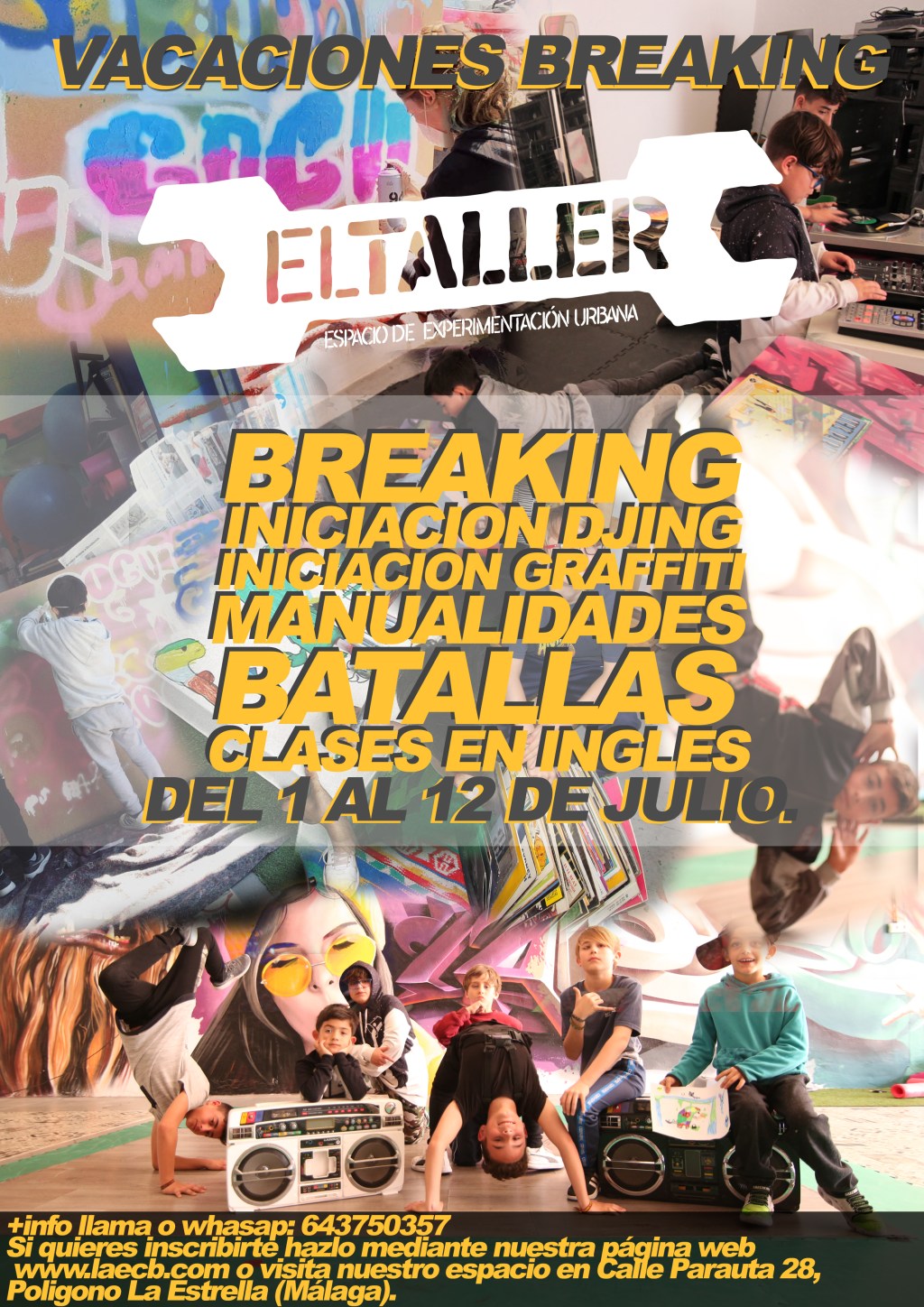 Vacaciones de Verano en EL&nbsp;TALLER