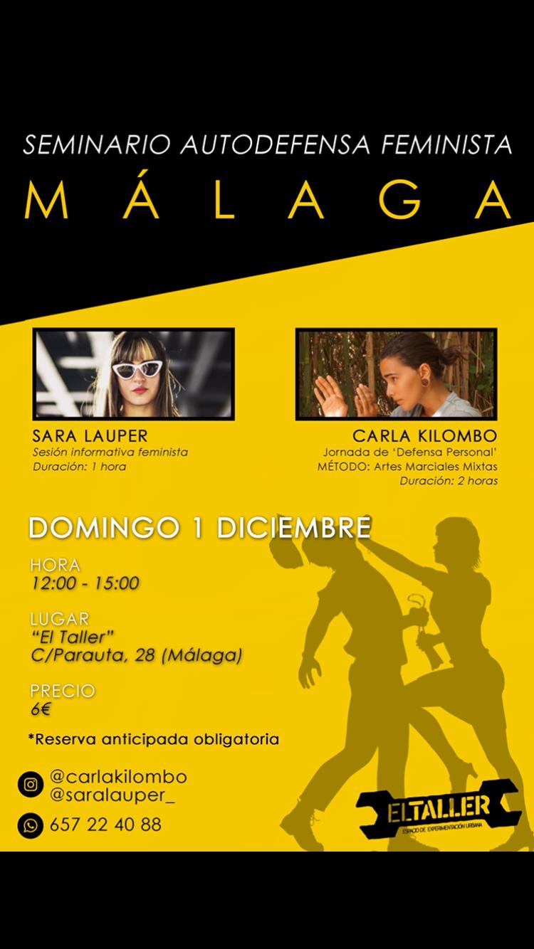 Seminaria Autodefensa feminista MAalga